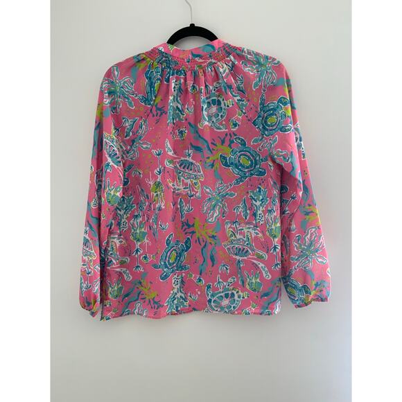 Charlie Paige Turtle blouse‎ size medium - Picture 4 of 6
